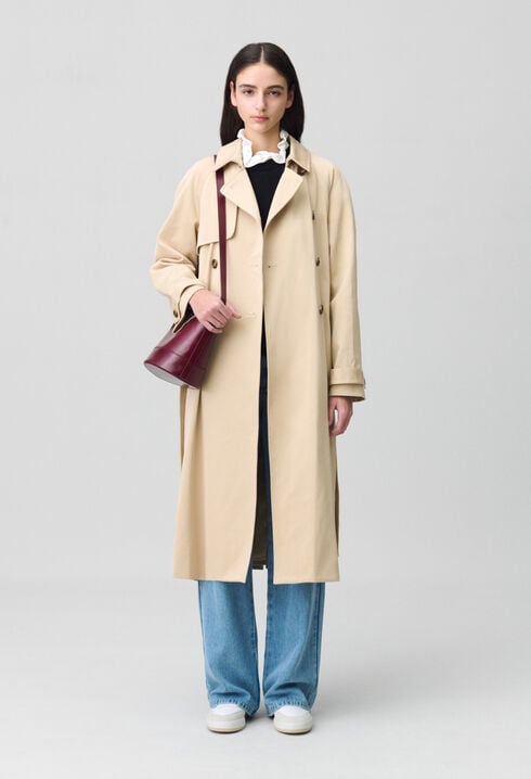 Classic 7/8 Trench Coat