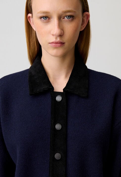 Corduroy cardigan