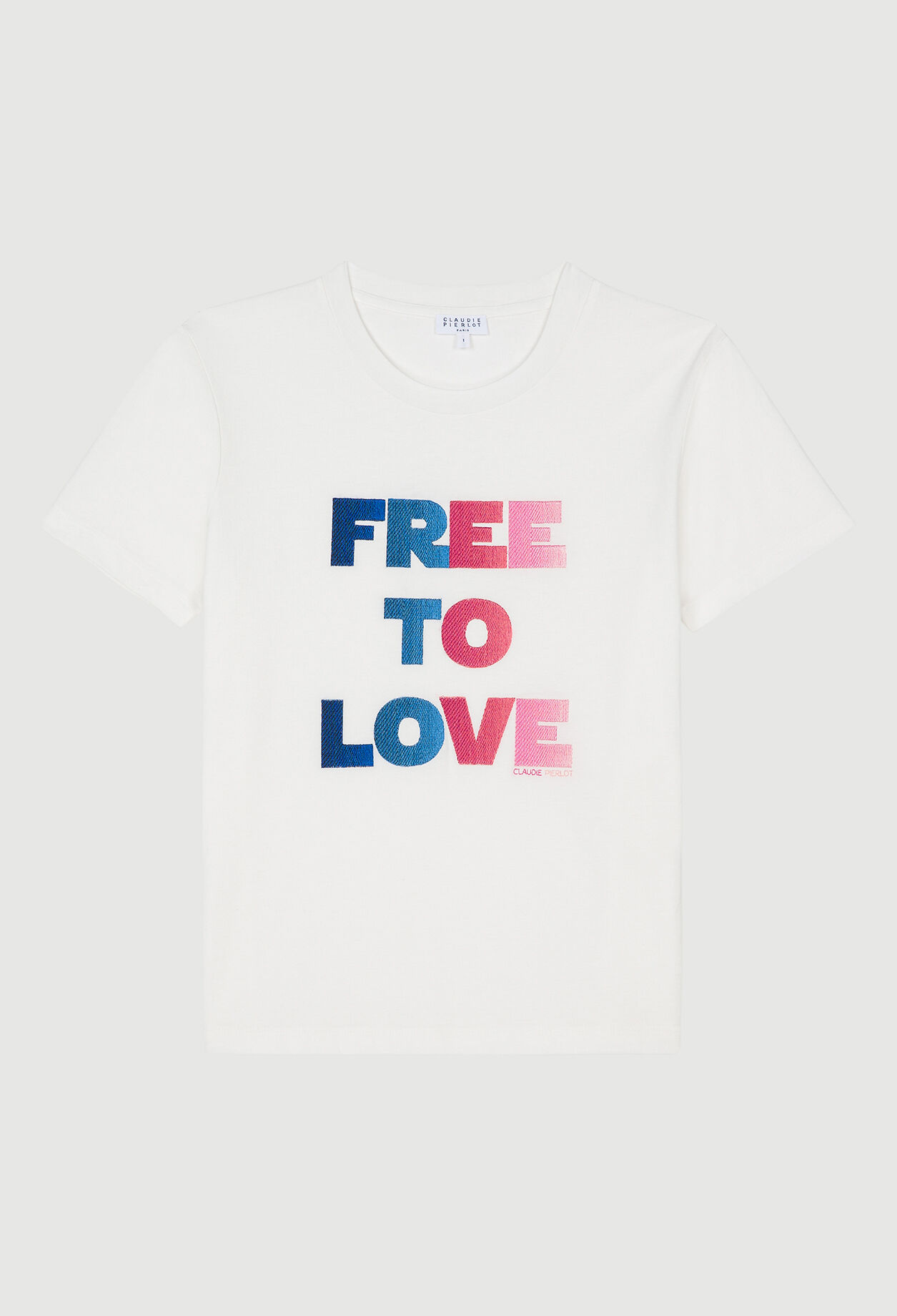 Free to love' T-shirt