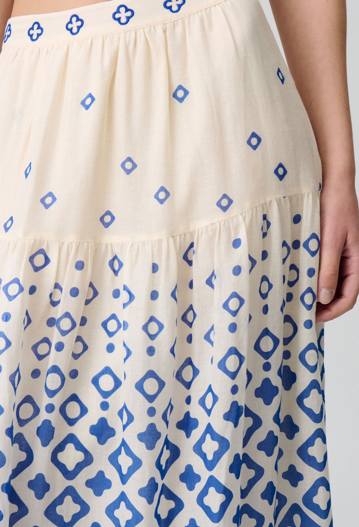 Provençal Long Skirt