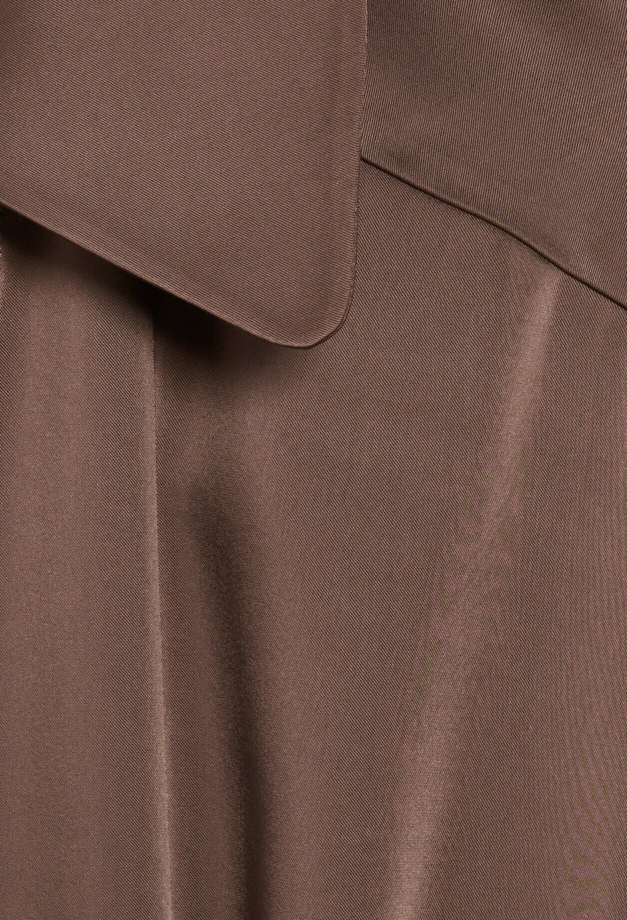 Rixie mocha brown short floaty dress
