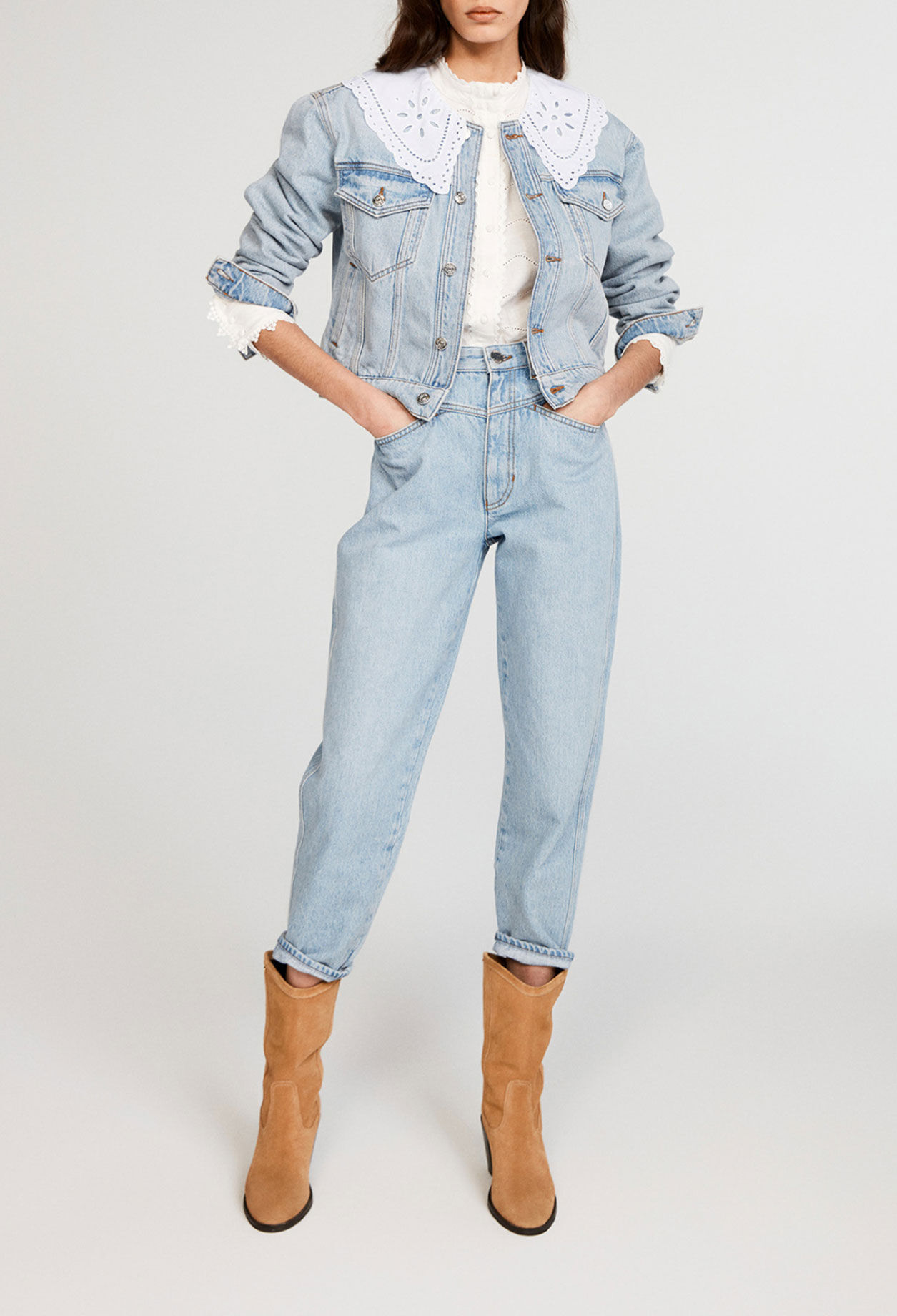 Organic cotton denim jacket