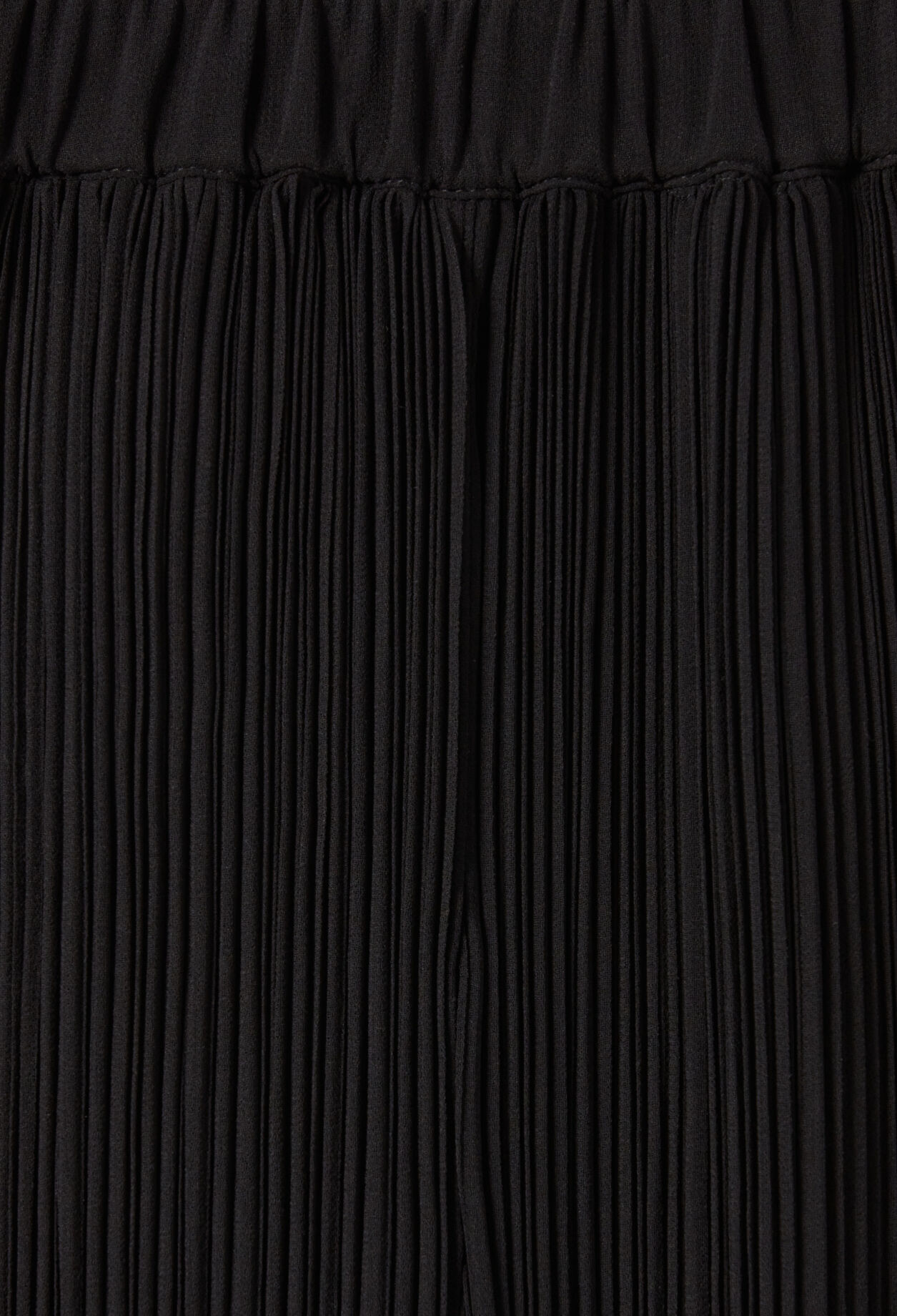 Pleated Flowy Ruffle Trousers