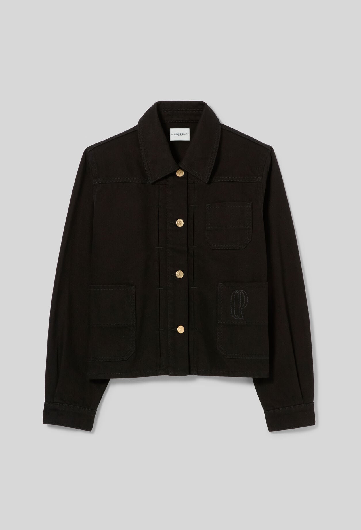 Denim worker jacket