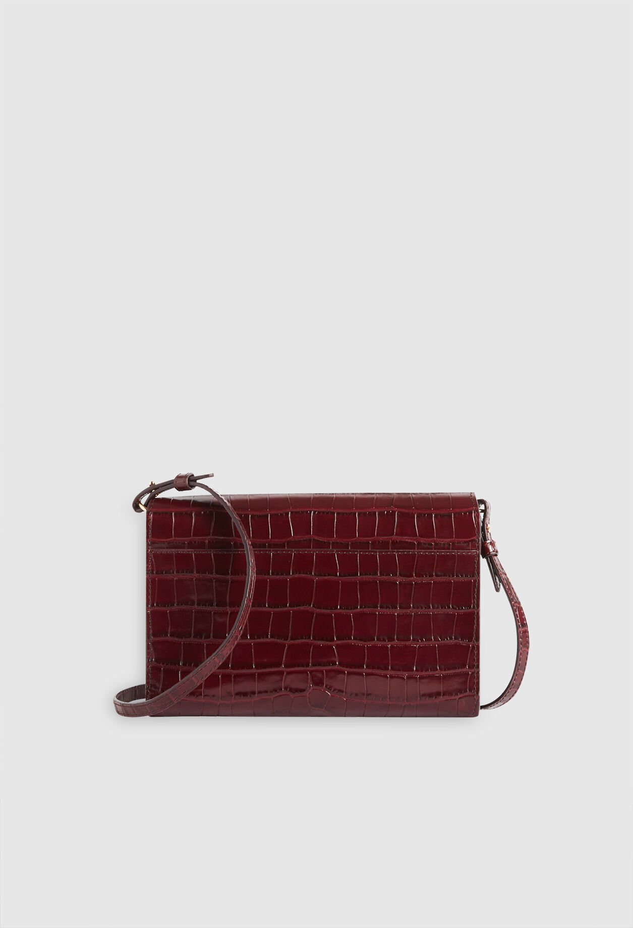 Anouck leather clutch