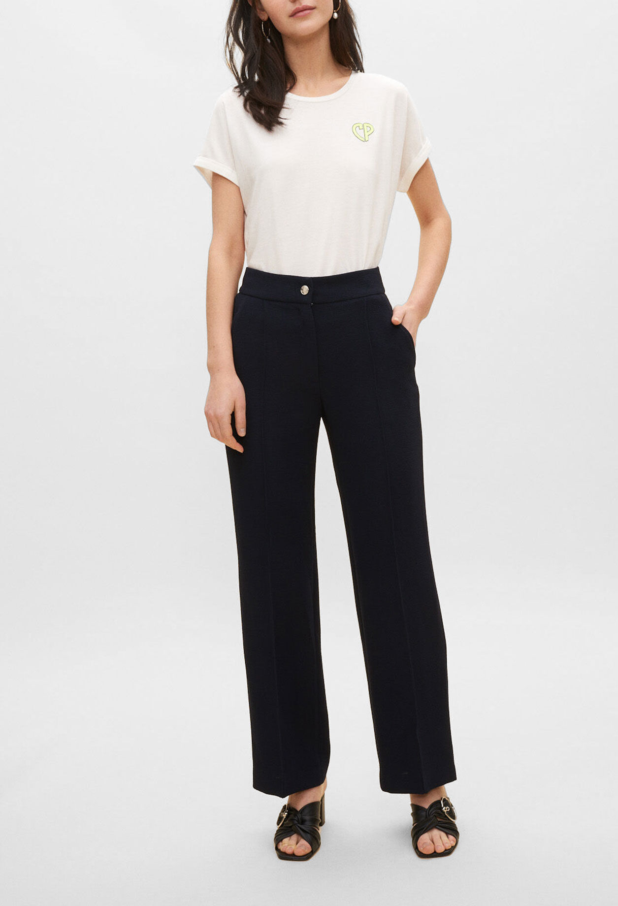 Straight trousers