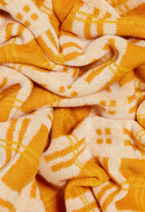 Yellow checked vest top