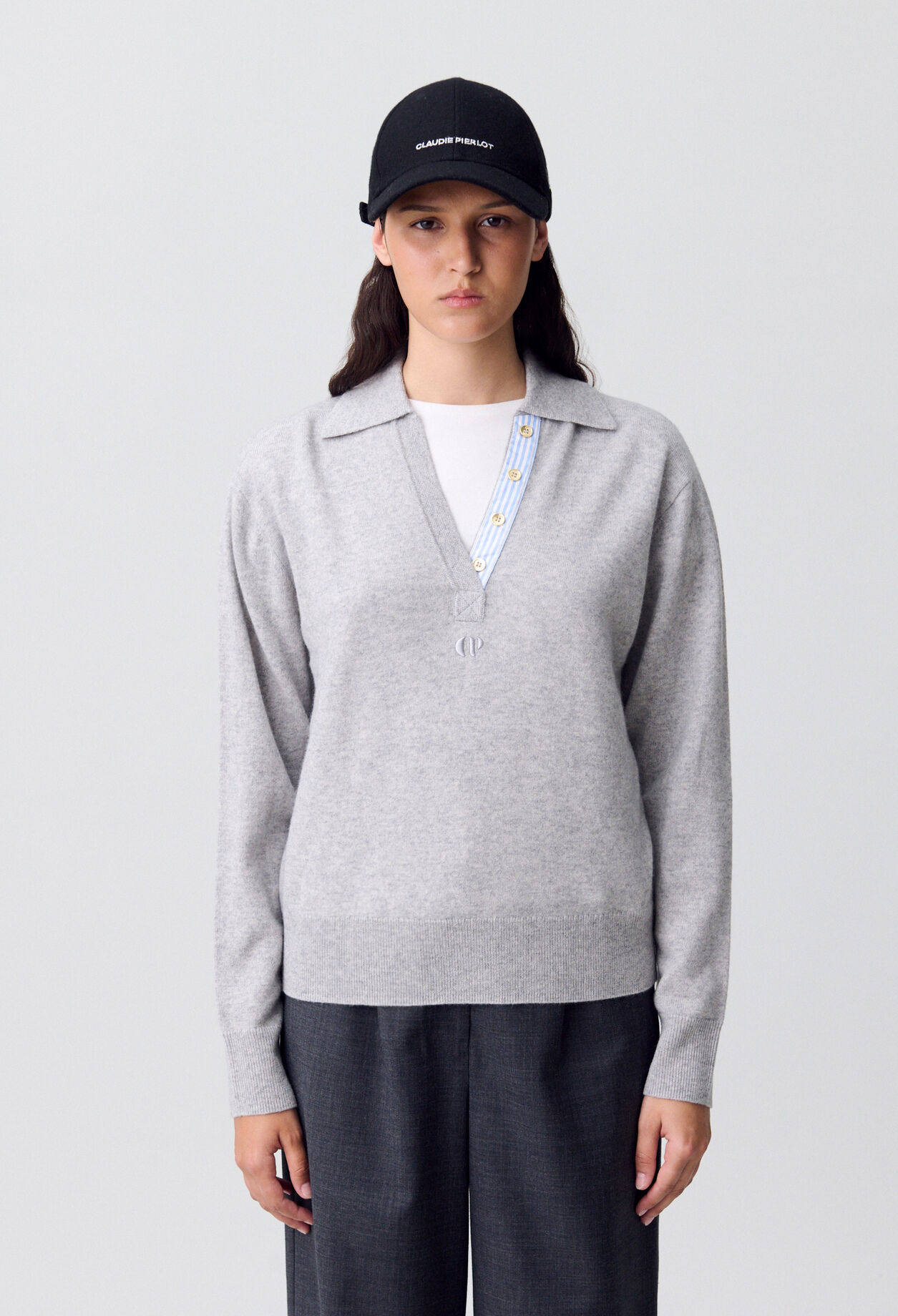 Wool Polo Jumper
