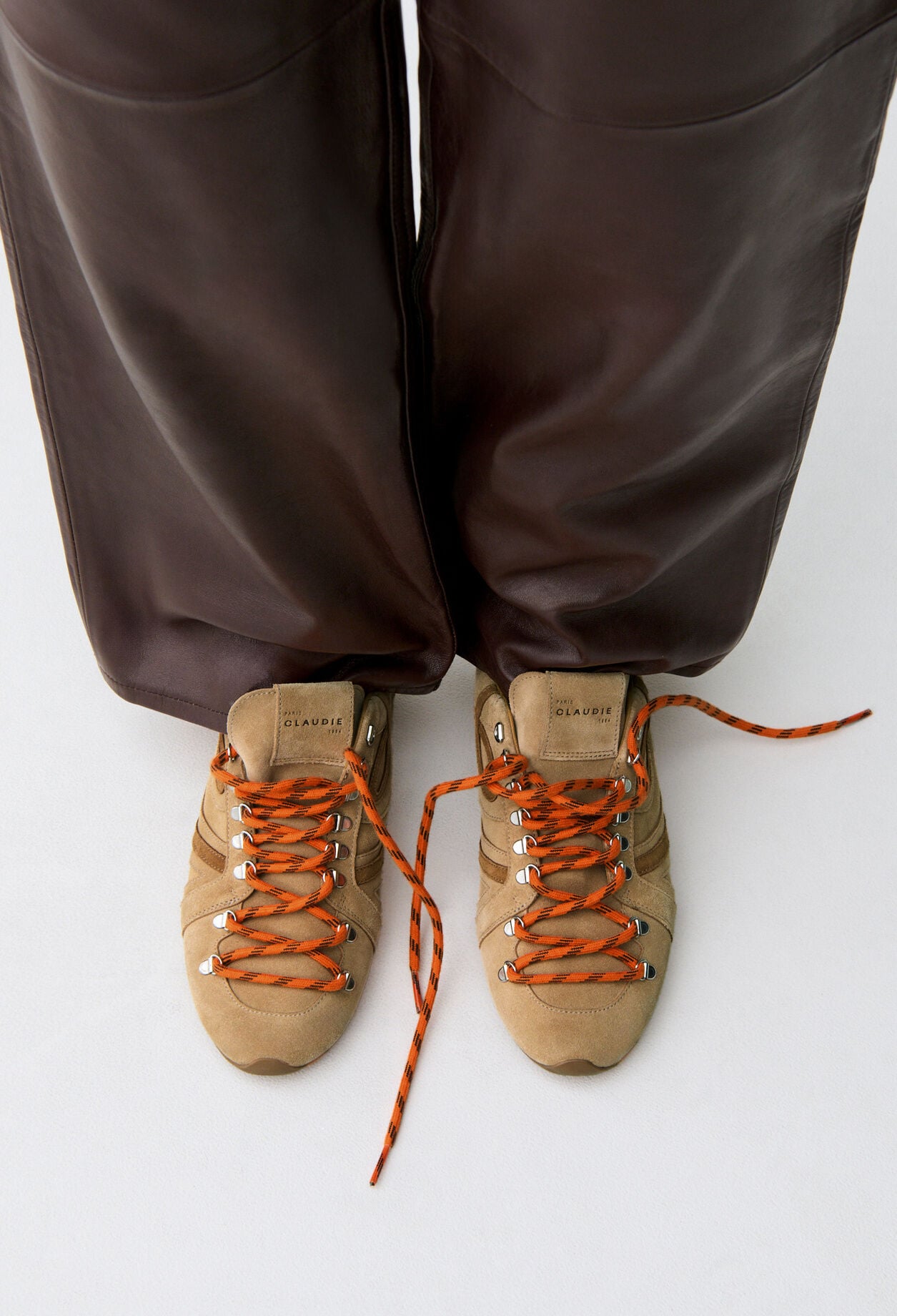 Swing suede trainers sand