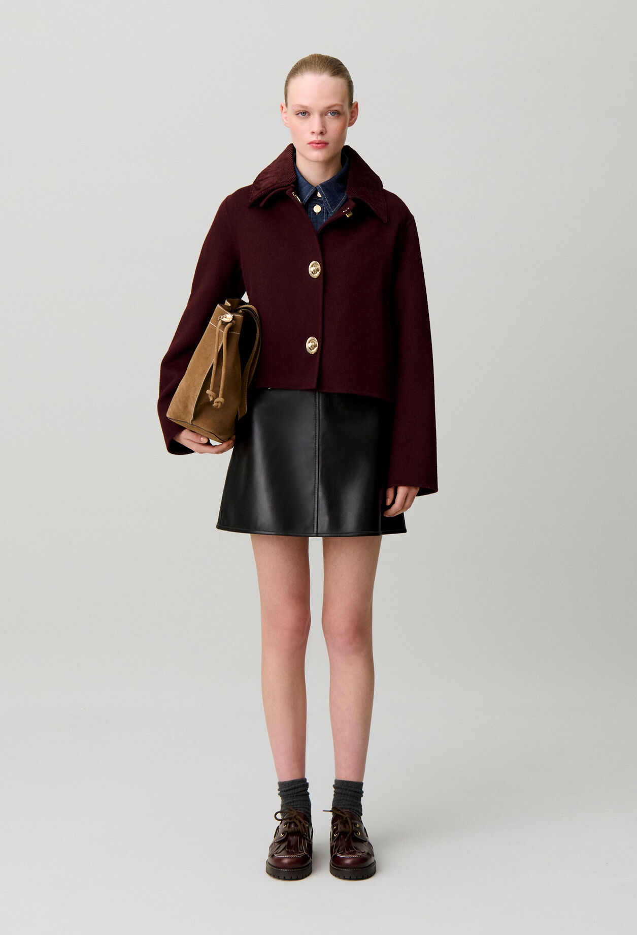 Boxy corduroy jacket