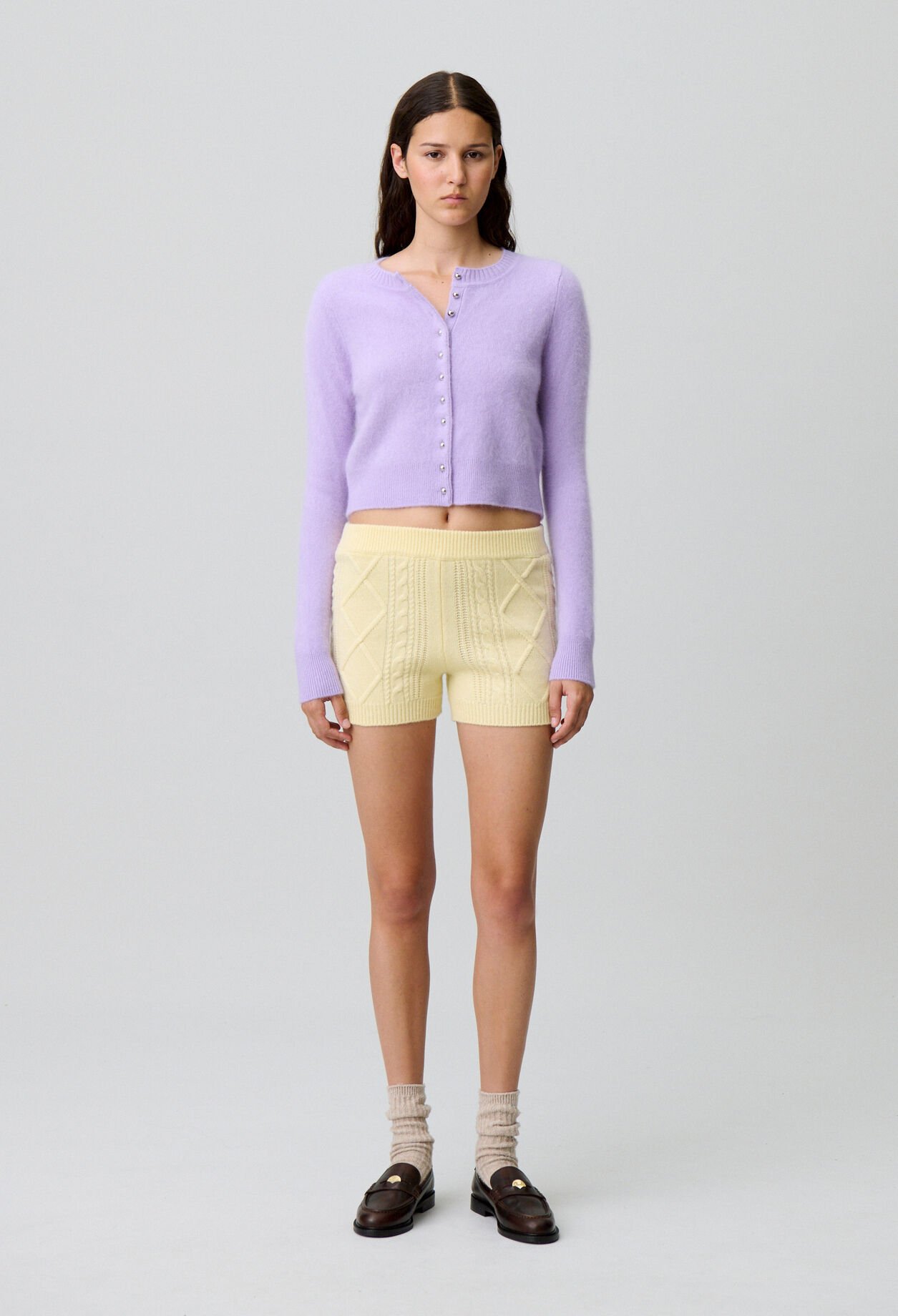Short Knit Cardigan