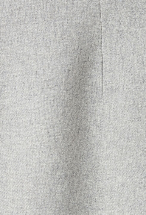 Light grey high-waisted skirt