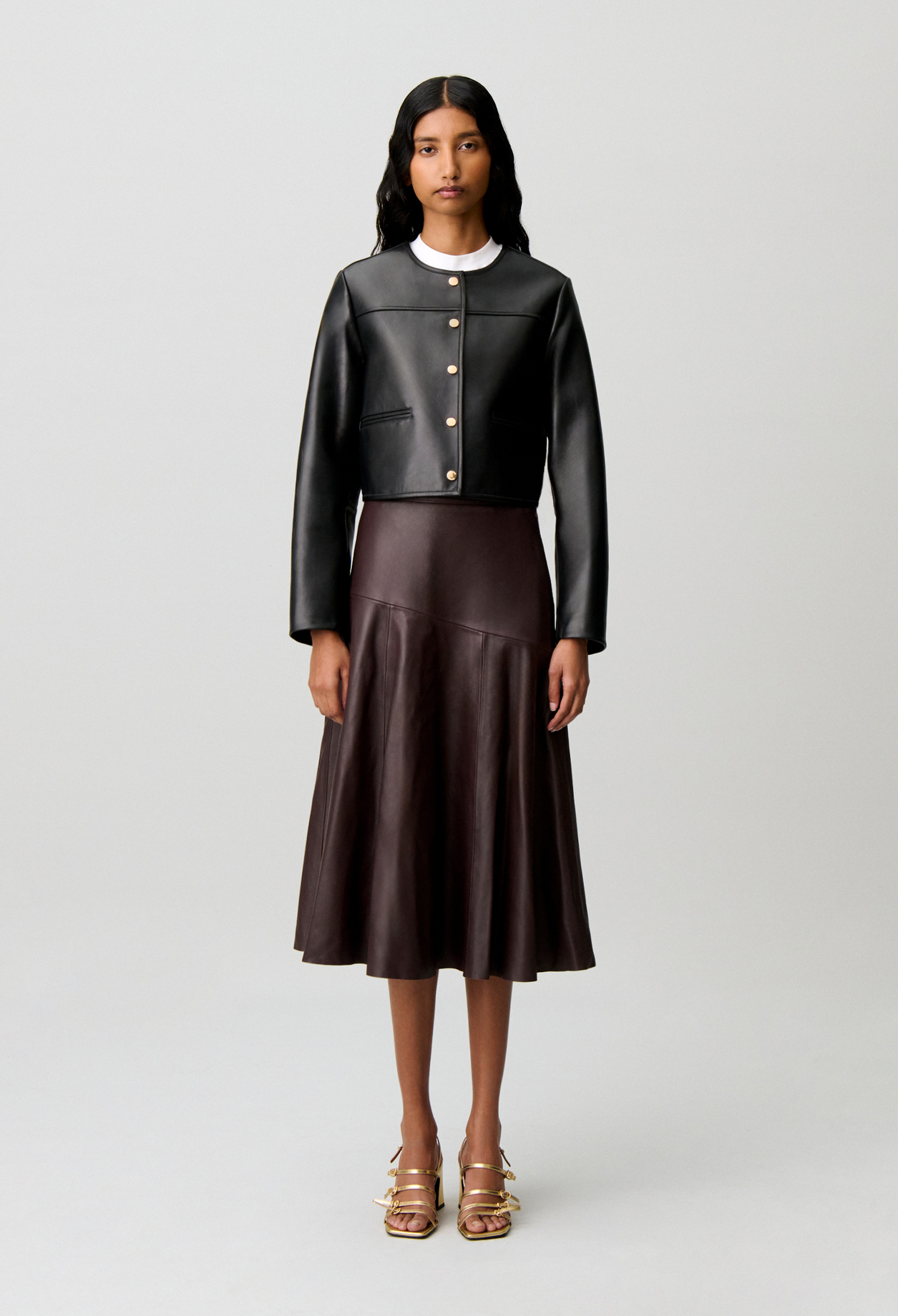 Leather jacket - Woman - Black - Claudie Pierlot