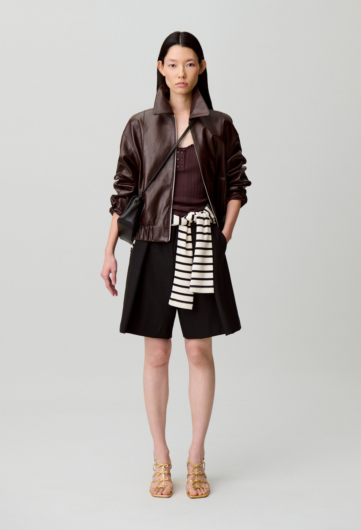 Tailored wool-blend Bermuda shorts - Woman - Black - Claudie Pierlot