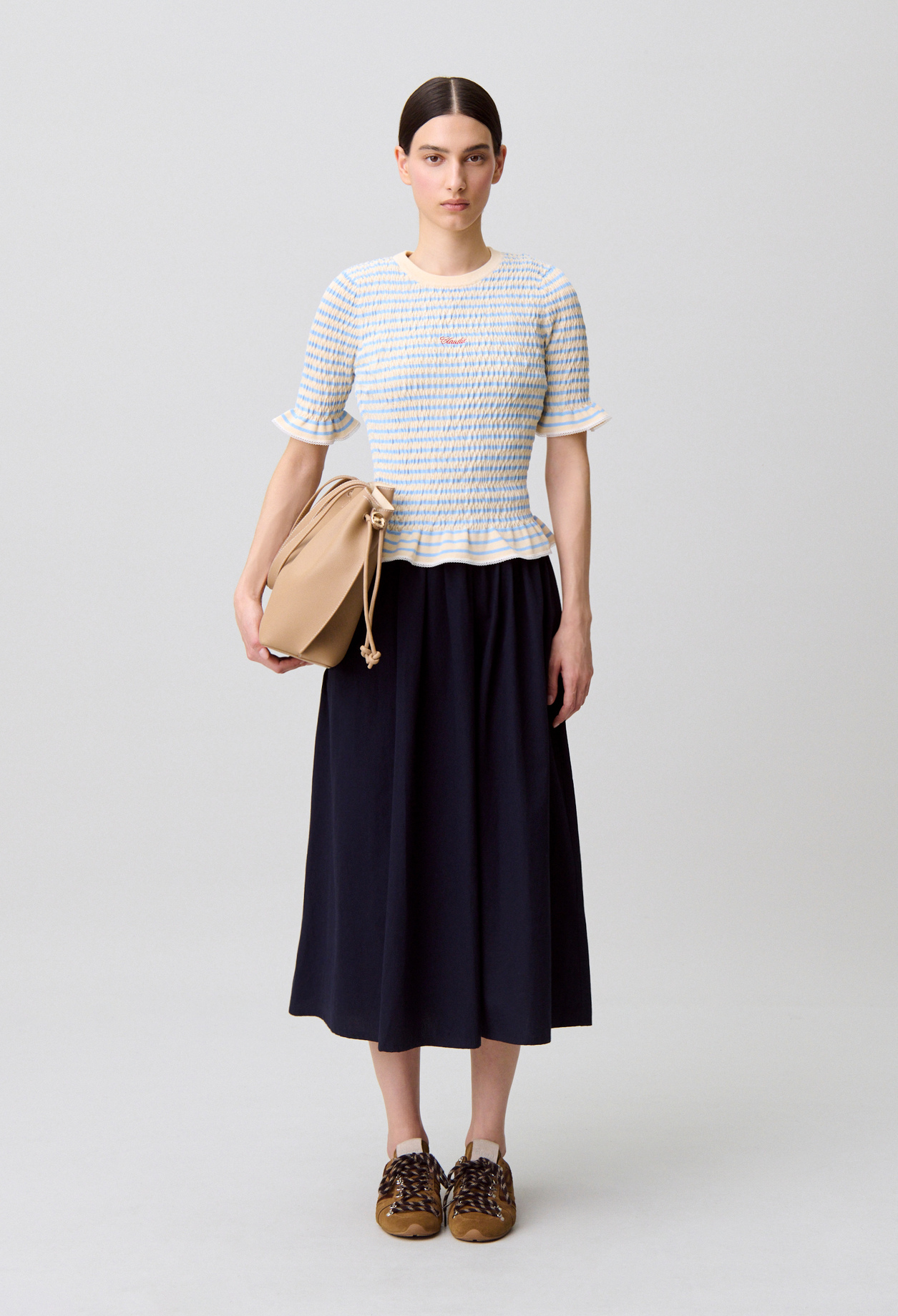 Knitted top - Woman - Dual-color - Claudie Pierlot
