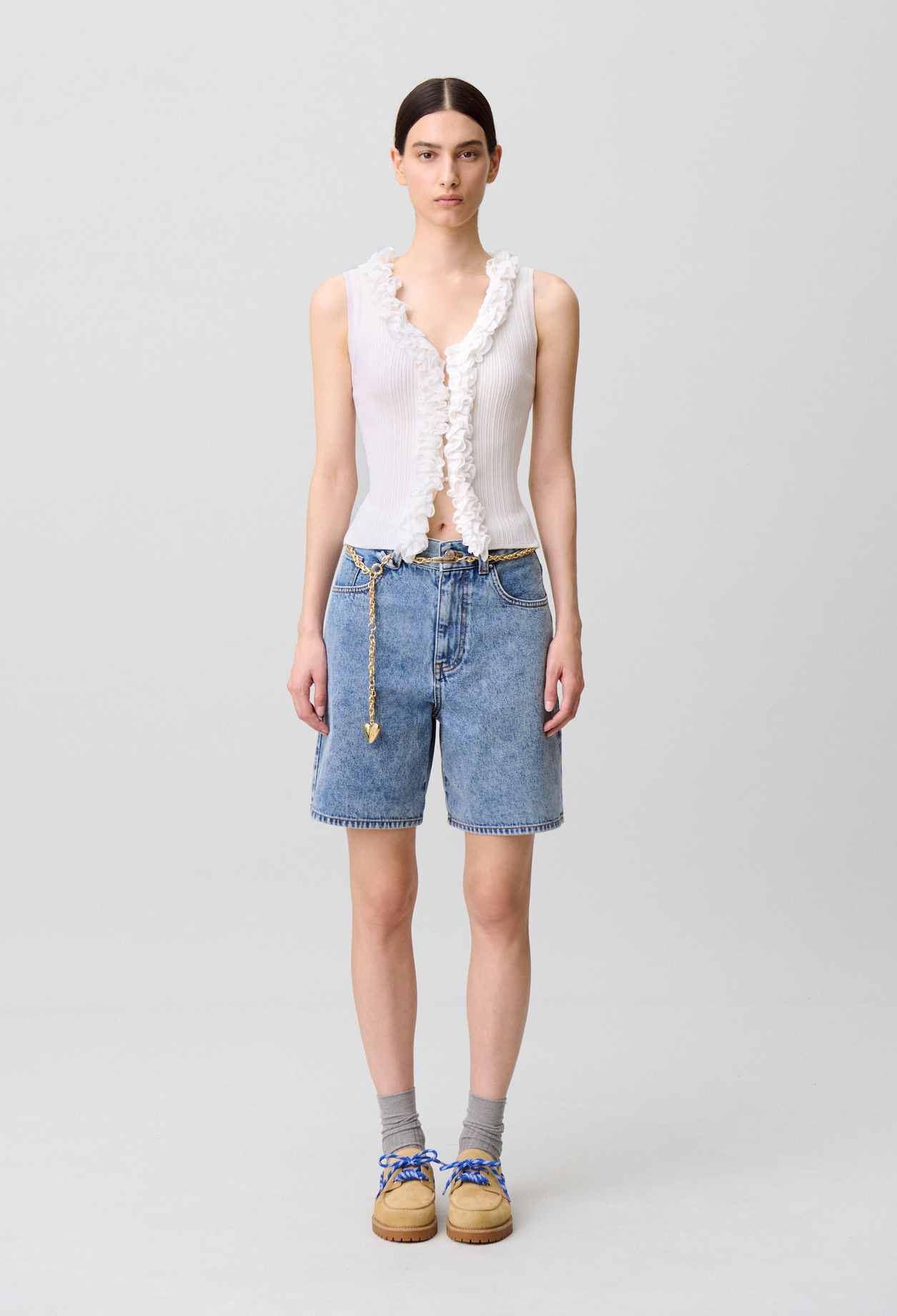 Sleeveless top - Woman - White - Claudie Pierlot