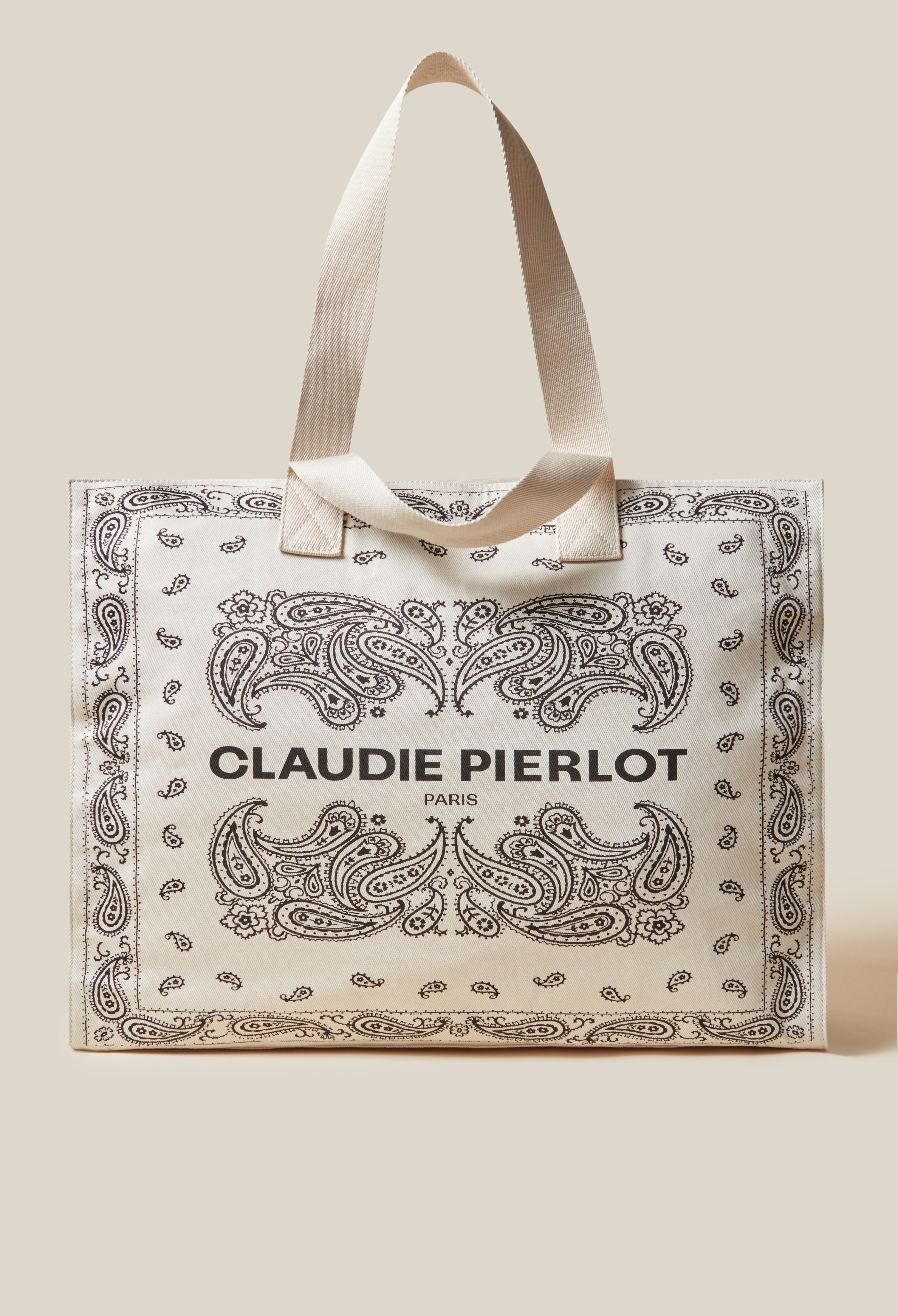 Recycled cotton tote bag Claudie UK