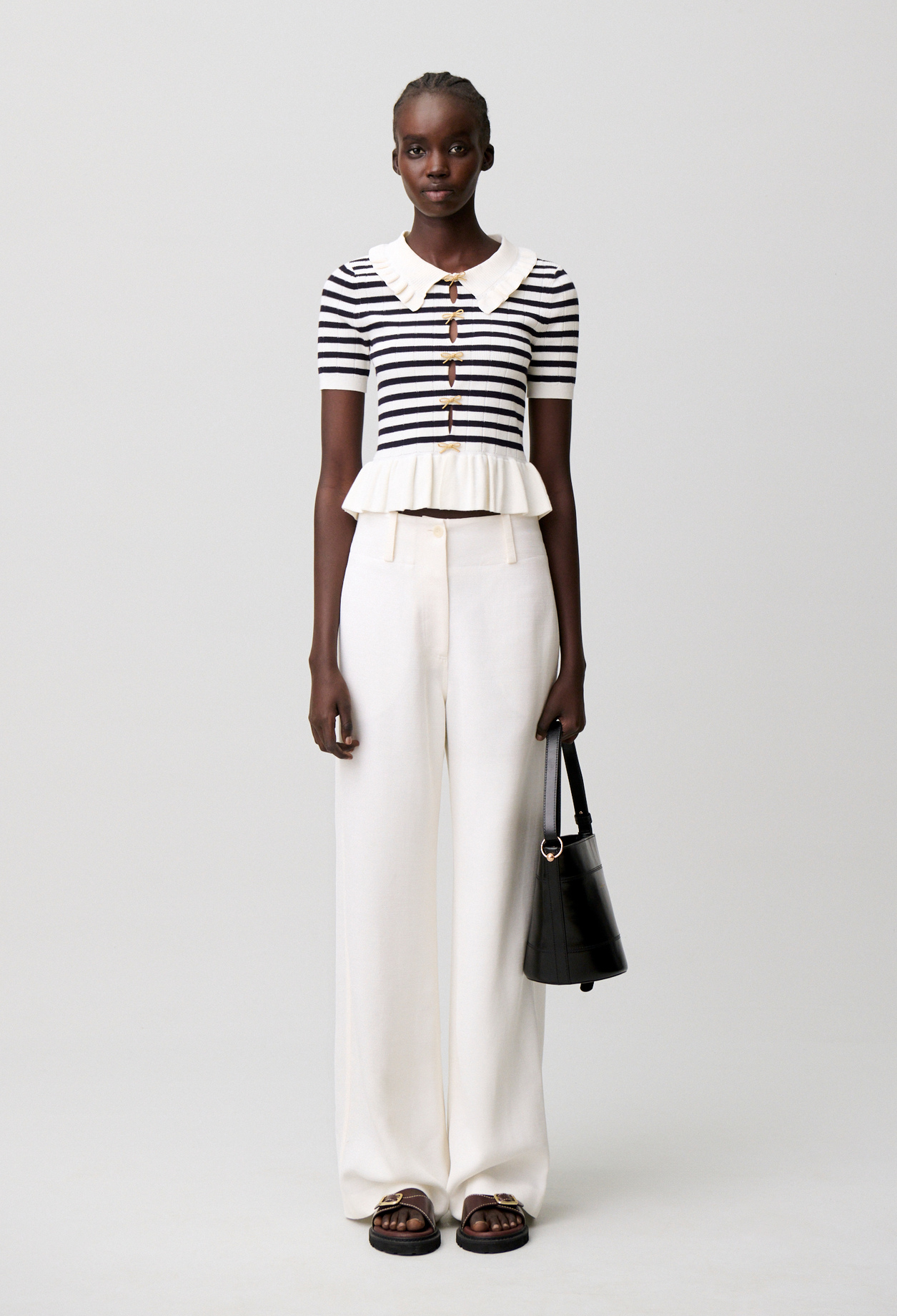Striped jumper - Woman - Dual-color - Claudie Pierlot