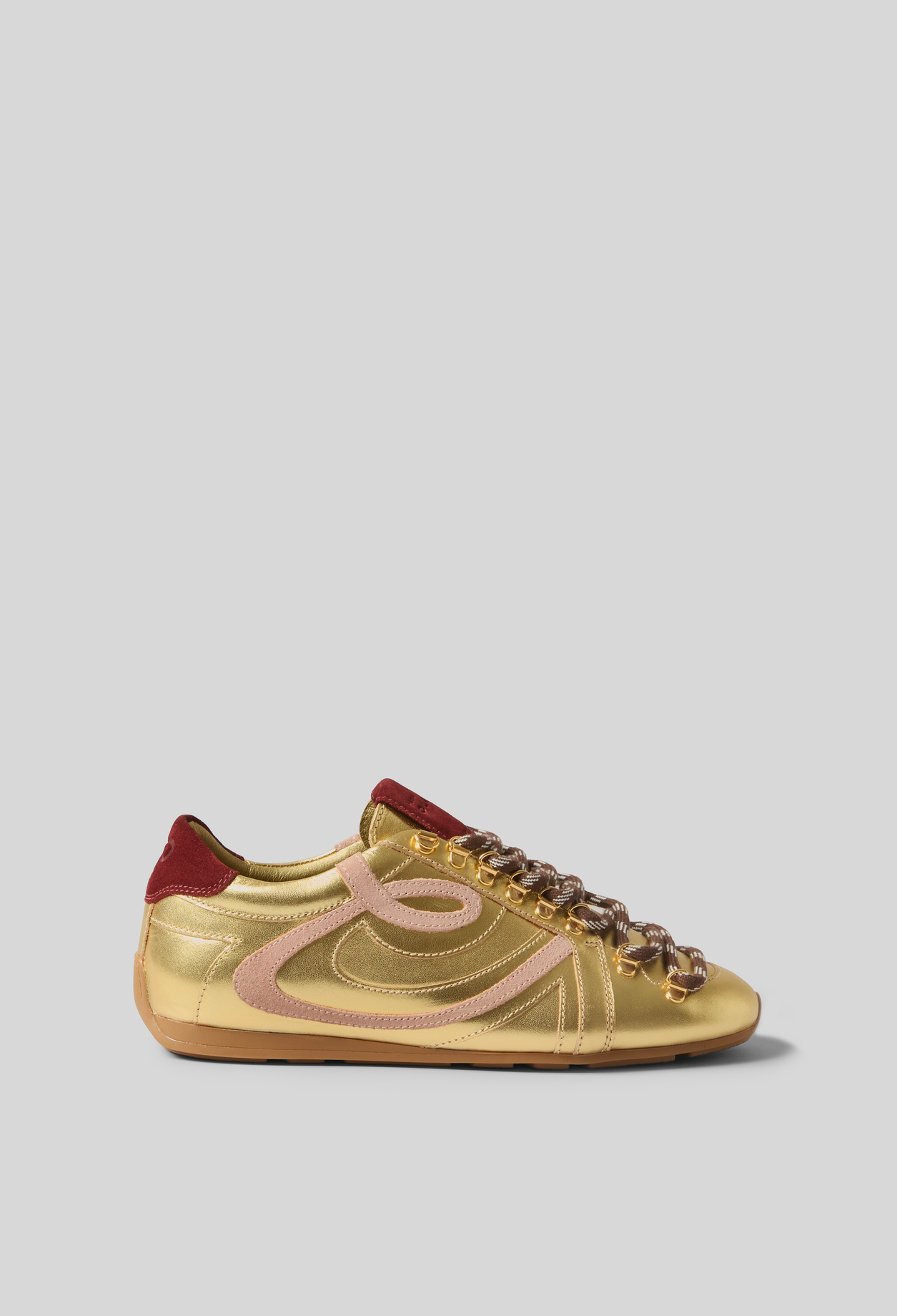 Metallic Swing trainers - Woman - Gold - Claudie Pierlot