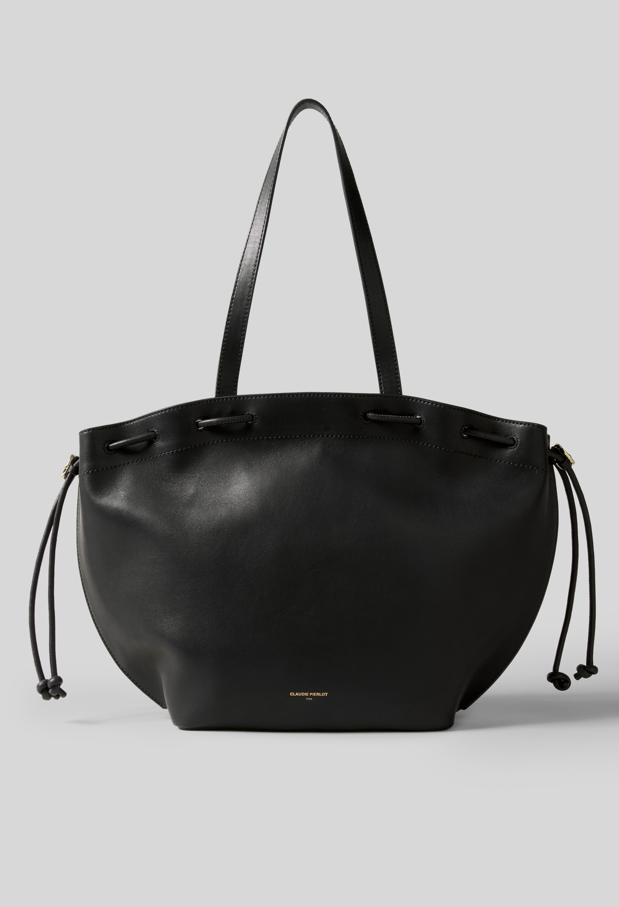 Alban Major smooth leather bag - Woman - Black - Claudie Pierlot